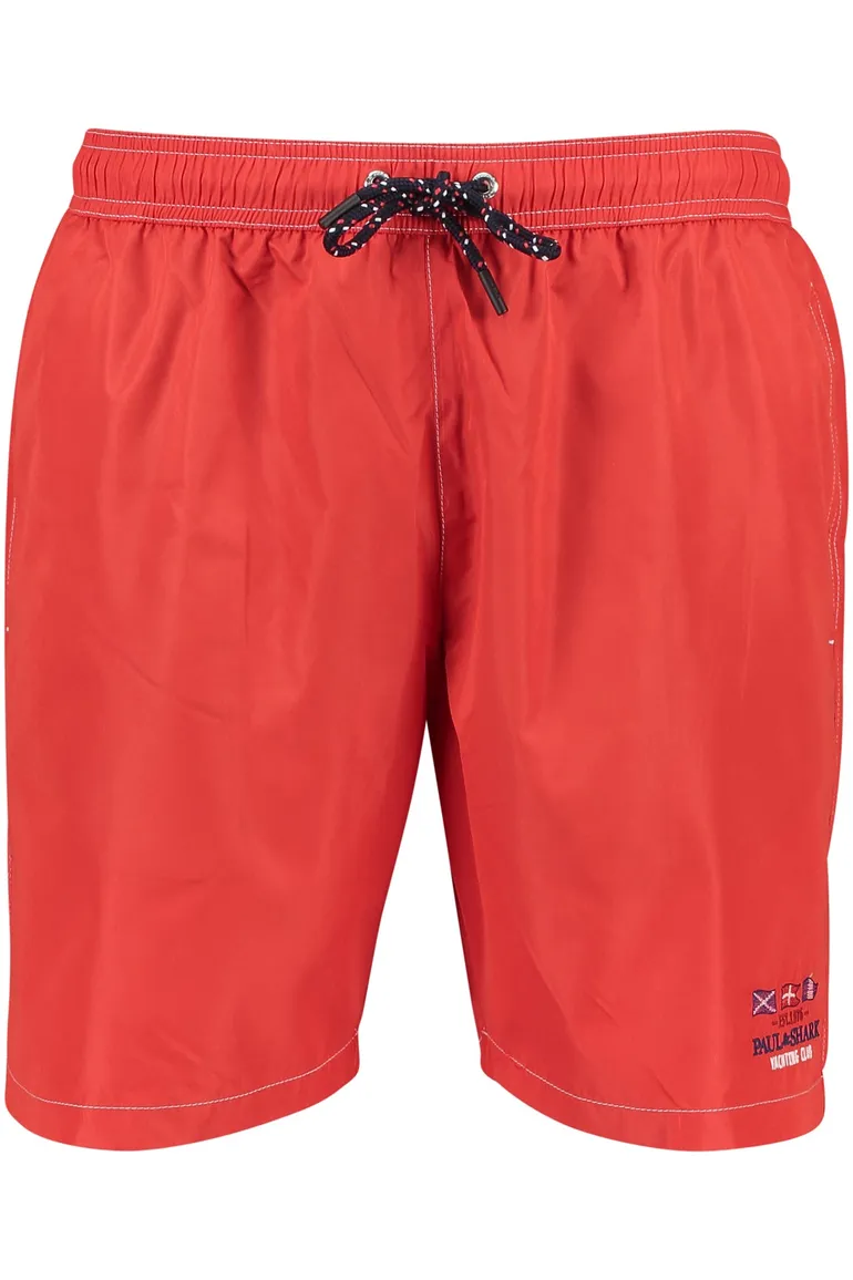 Paul & Shark zwemshort rood elastische band