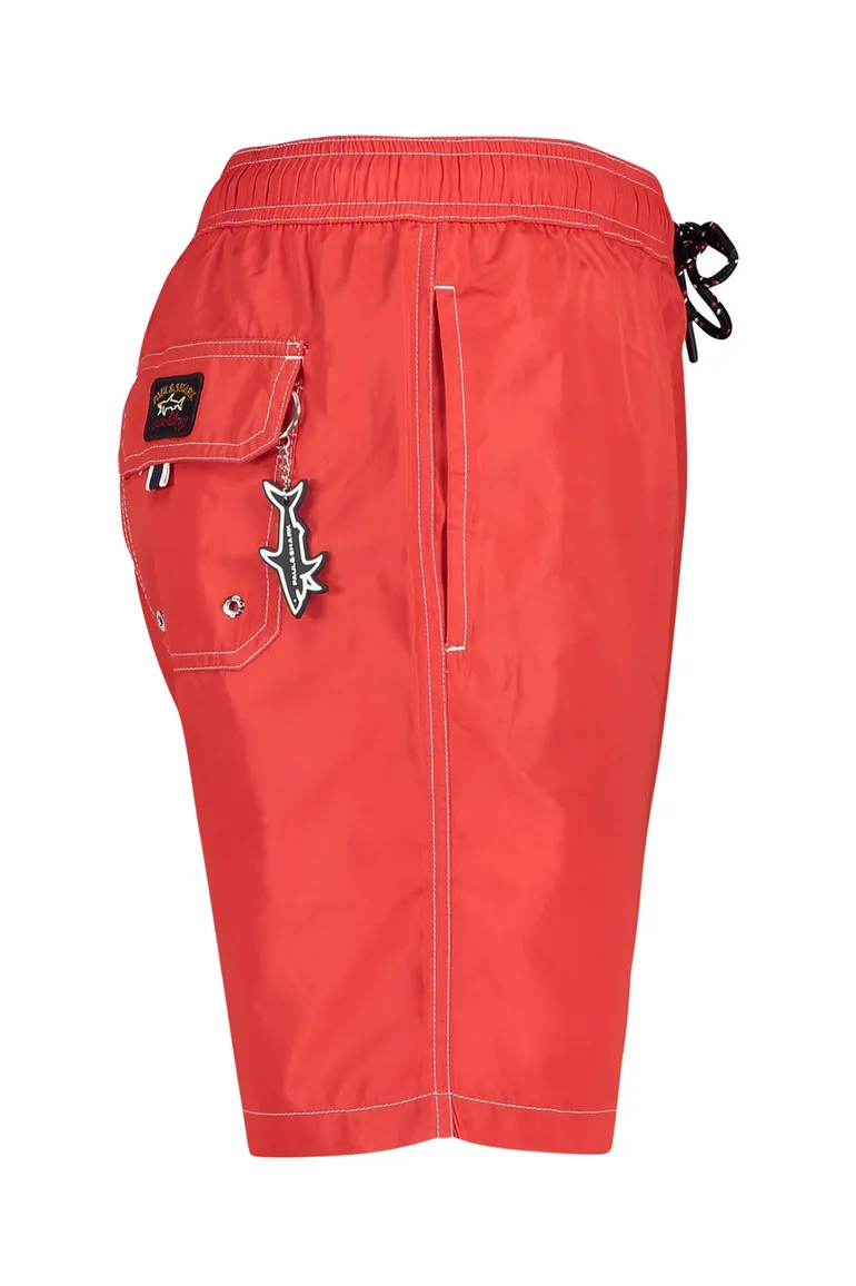 Paul & Shark zwemshort rood elastische band