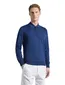 Paul & Shark polo wijde fit donkerblauw effen wol