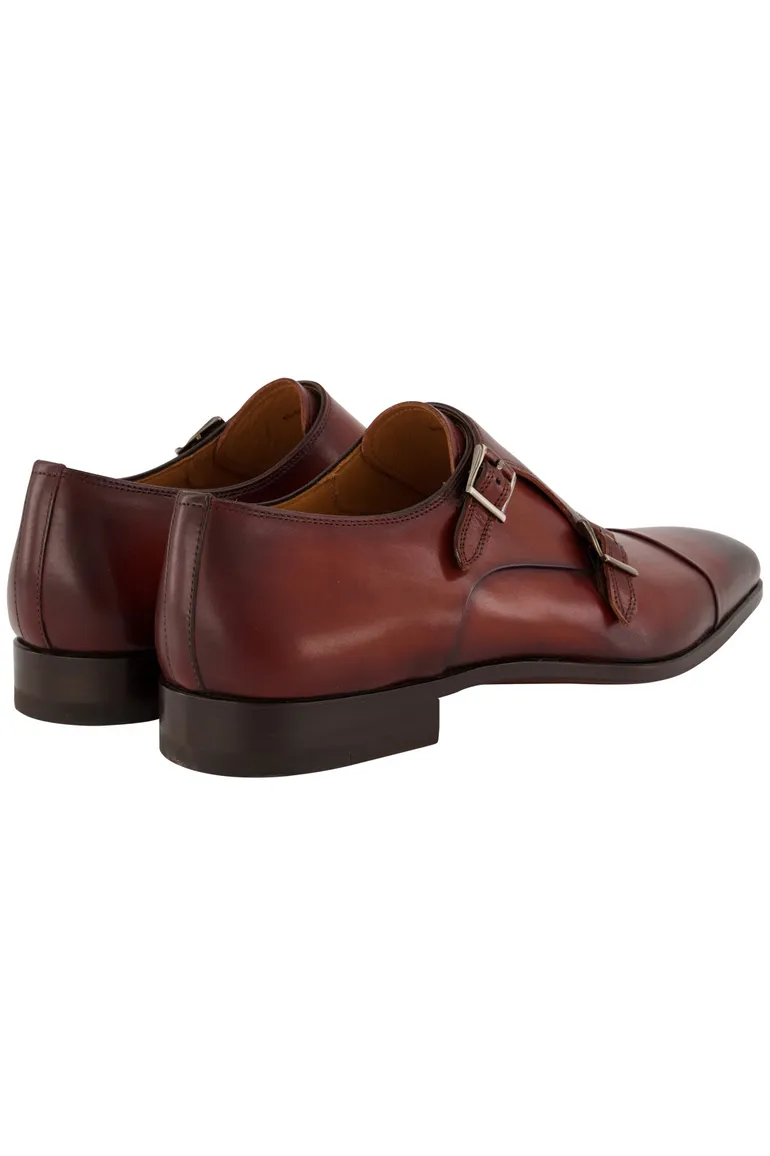 nette schoenen Magnanni effen leer bruin