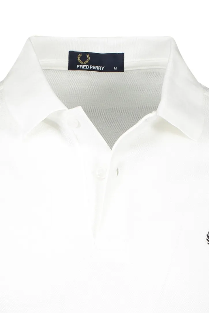 Wit poloshirt Fred Perry