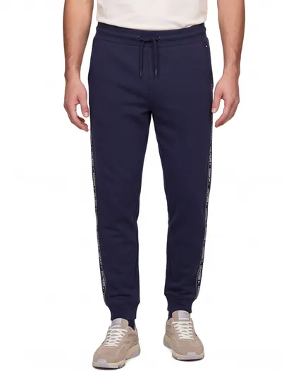 Tommy Hilfiger Tommy Hilfiger jogger donkerblauw sweatstof