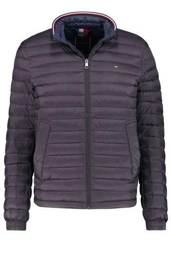 Tommy Hilfiger Donsjack Tommy Hilfiger zwart met steekzakken Big & Tall
