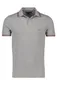 Big & Tall Polo grijs melange Tommy Hilfiger Slim Fit