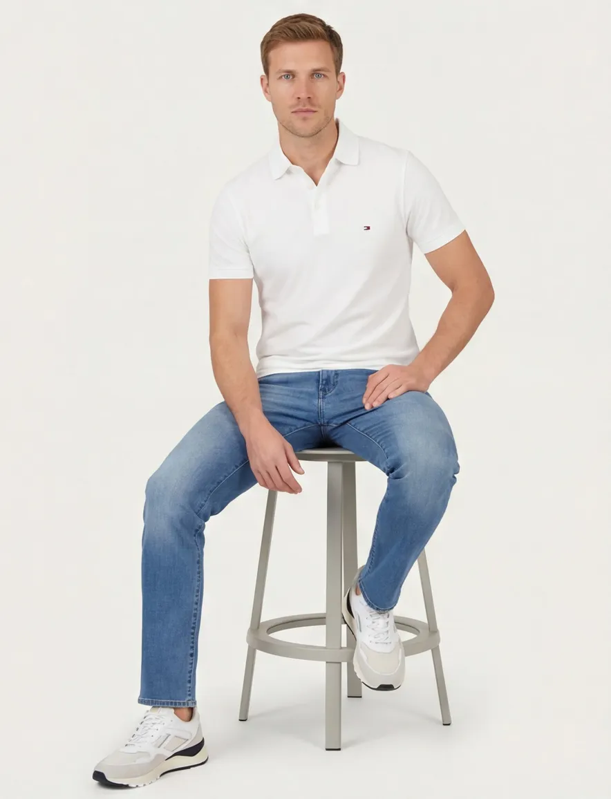 Tommy Hilfiger polo Slim Fit wit