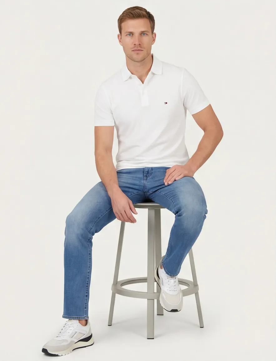 Tommy Hilfiger polo Slim Fit wit