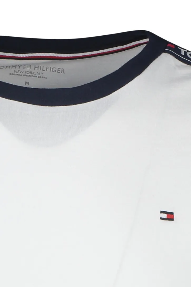 Tommy Hilfiger t-shirt katoen wit effen
