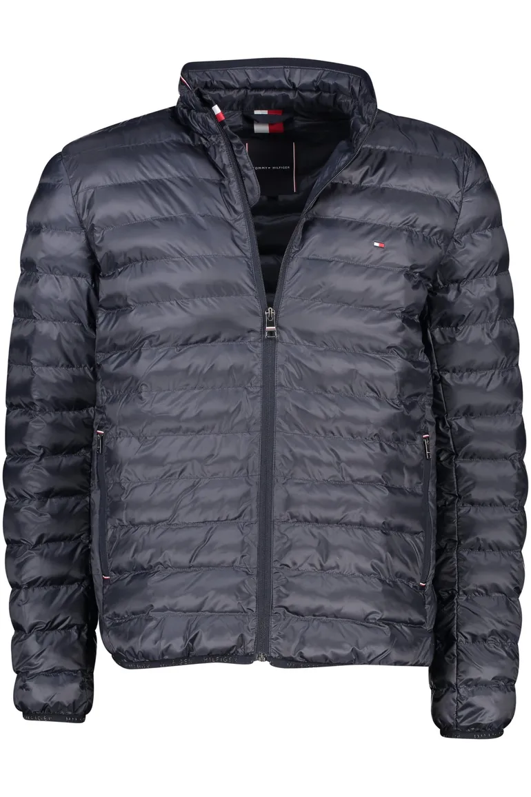 Tommy Hilfiger tussenjas donkerblauw effen