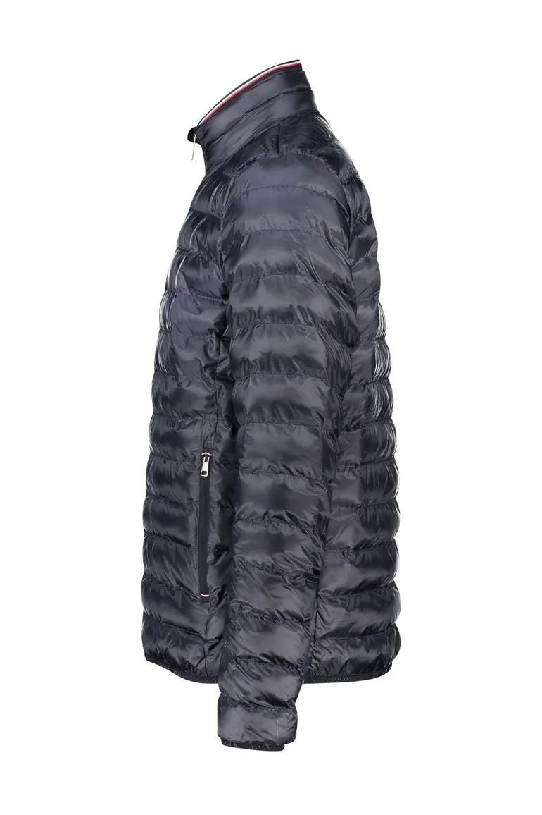 Tommy Hilfiger tussenjas donkerblauw effen