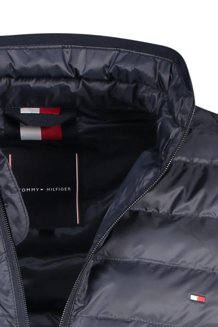 Tommy Hilfiger tussenjas donkerblauw effen