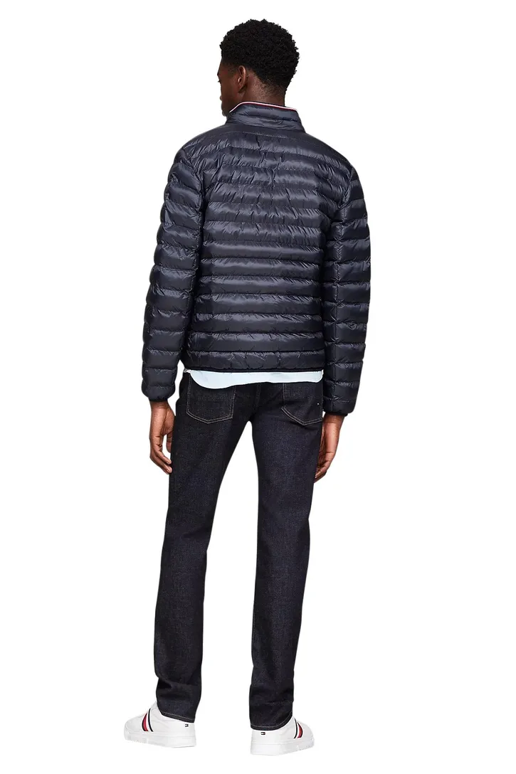 Tommy Hilfiger tussenjas donkerblauw effen