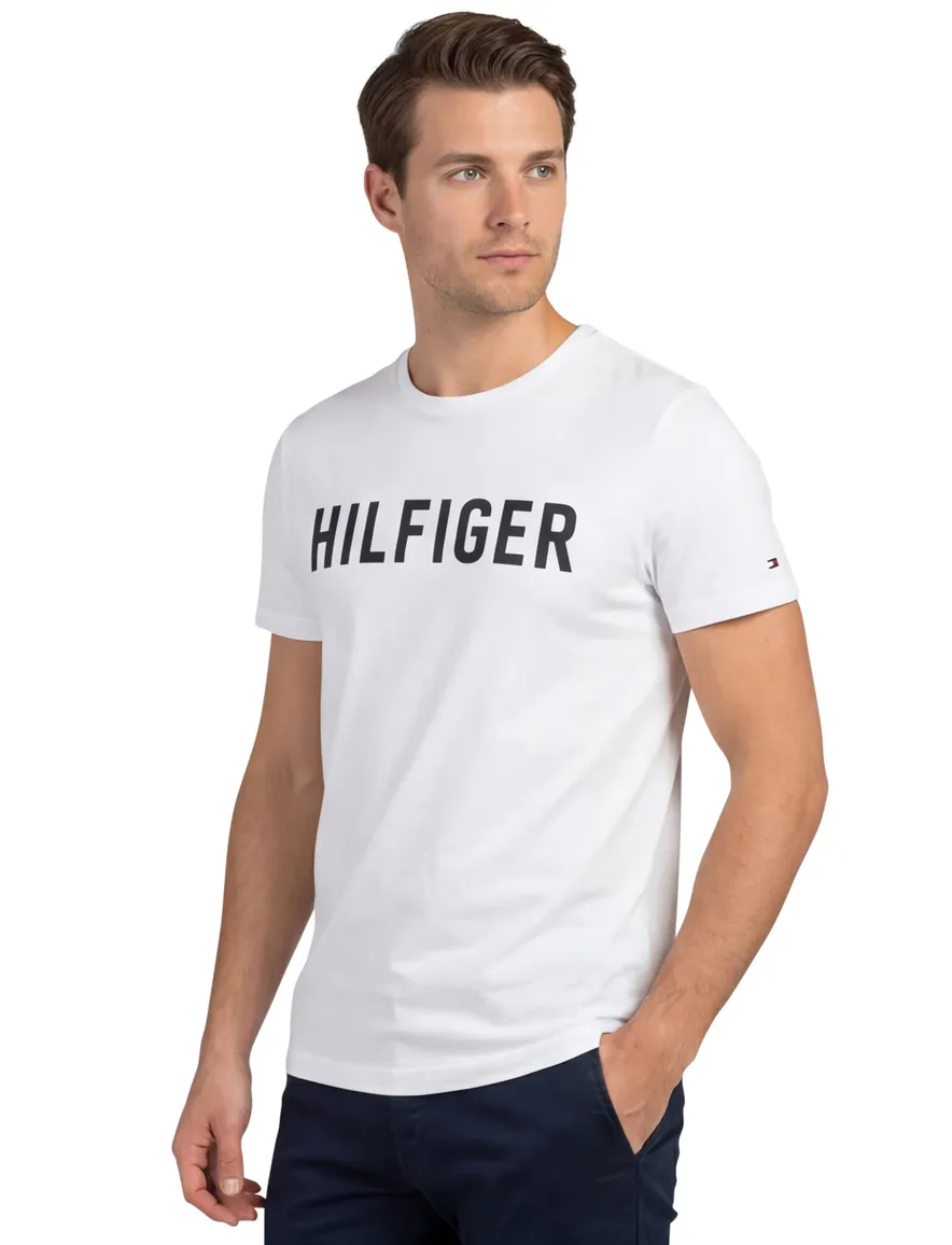 Tommy Hilfiger T-shirt wit katoen print