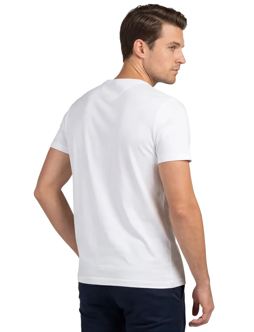 Tommy Hilfiger T-shirt wit katoen print