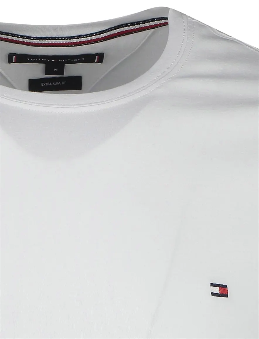 Tommy Hilfiger t-shirt wit effen