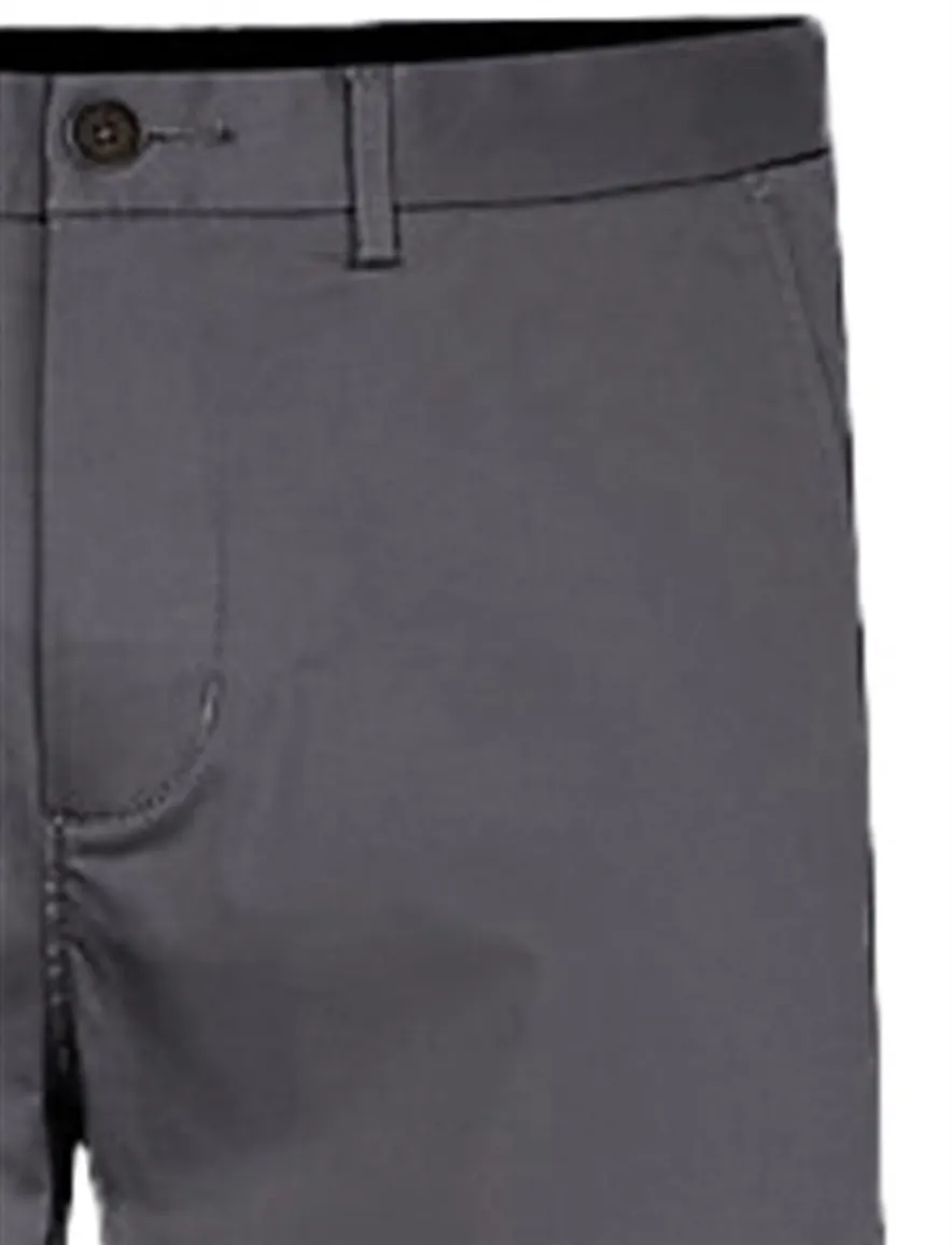 Tommy Hilfiger chino grijs effen