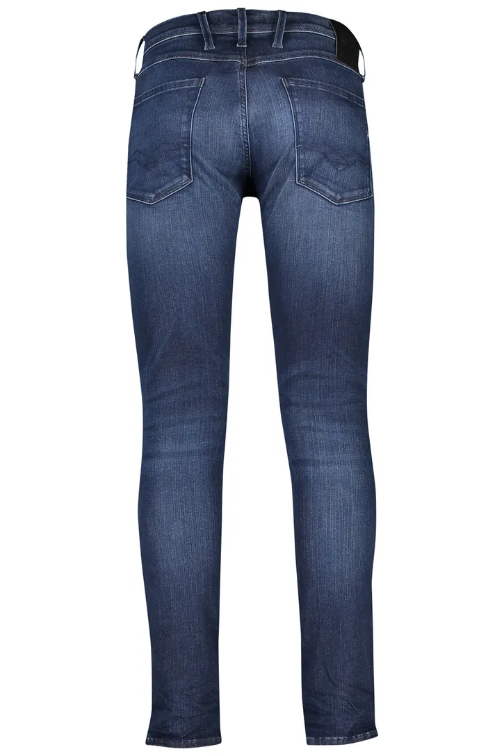 Replay Hyperflex jeans Slim Fit donkerblauw Anbass