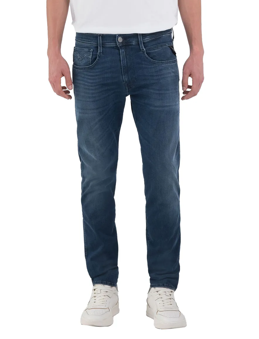 Jeans Replay Hyperflex Anbass navy
