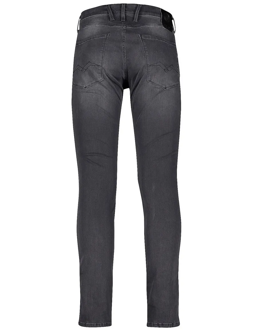 Grijze Slim Fit jeans Replay Hyperflex Anbass
