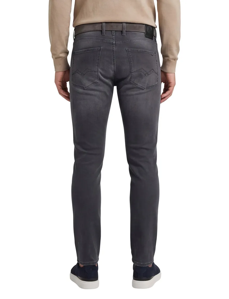 Grijze Slim Fit jeans Replay Hyperflex Anbass