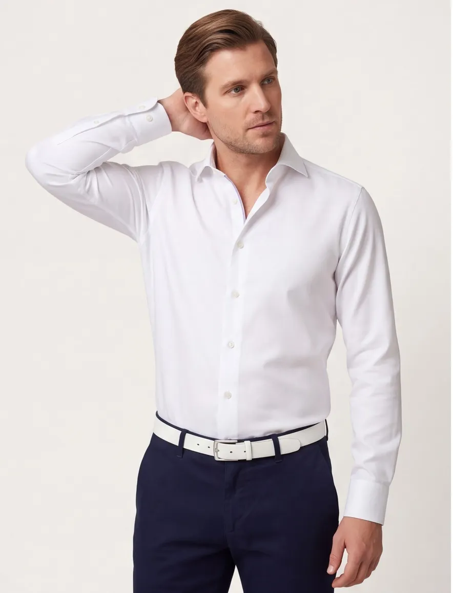 Eton dress overhemd white Contamporary