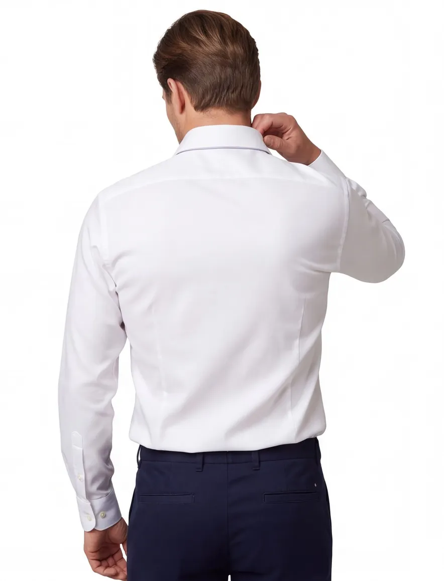 Eton dress overhemd white Contamporary