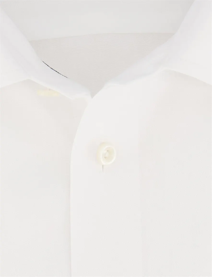 Wit overhemd Eton dubbele manchet Classic Fit