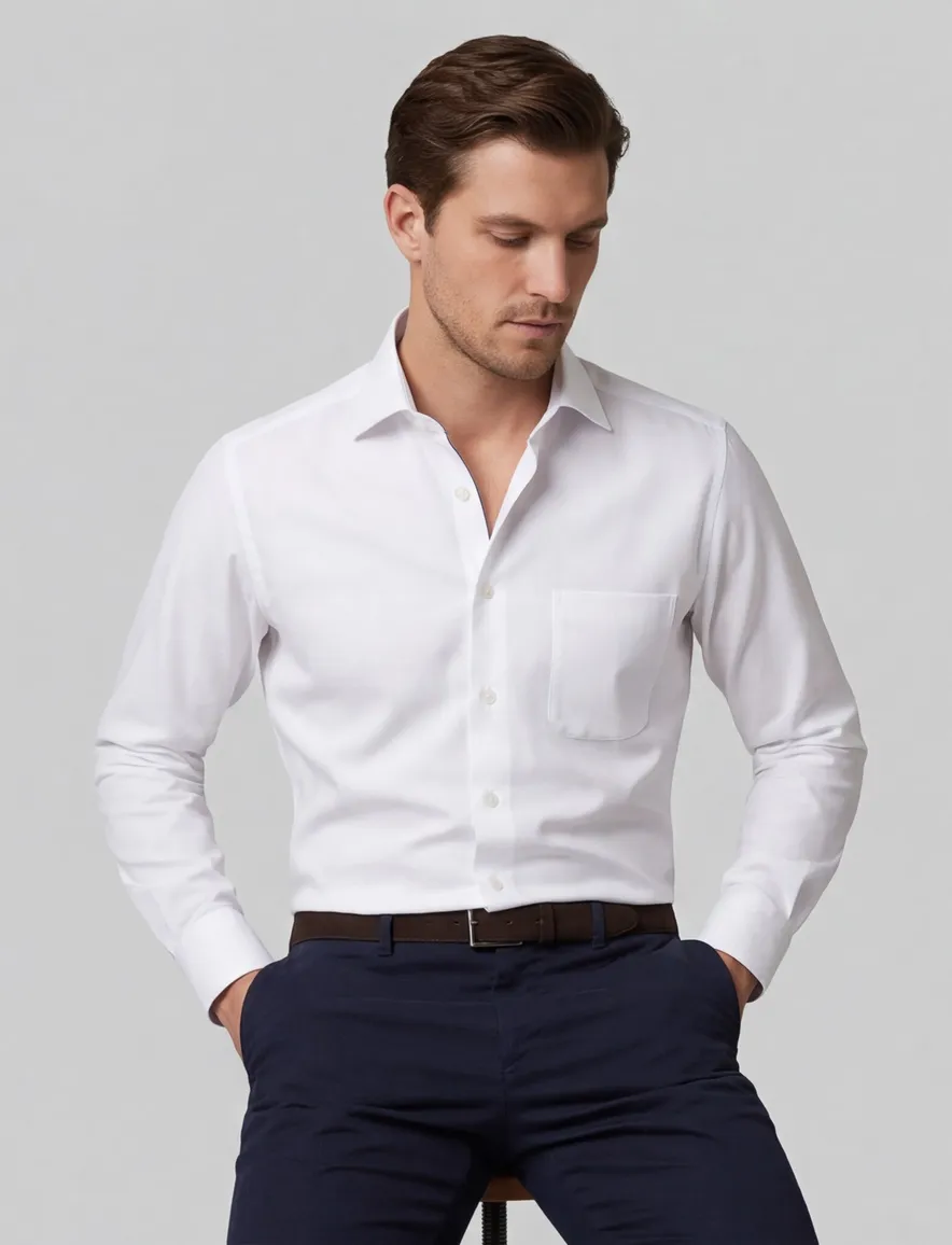 Eton Classic Fit overhemd wit