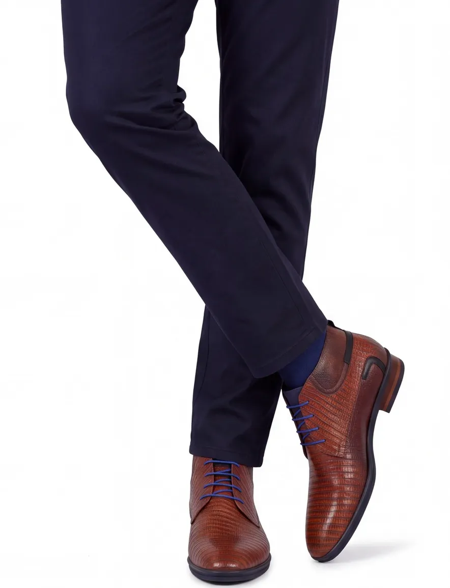Floris van Bommel nette veterschoenen bruin