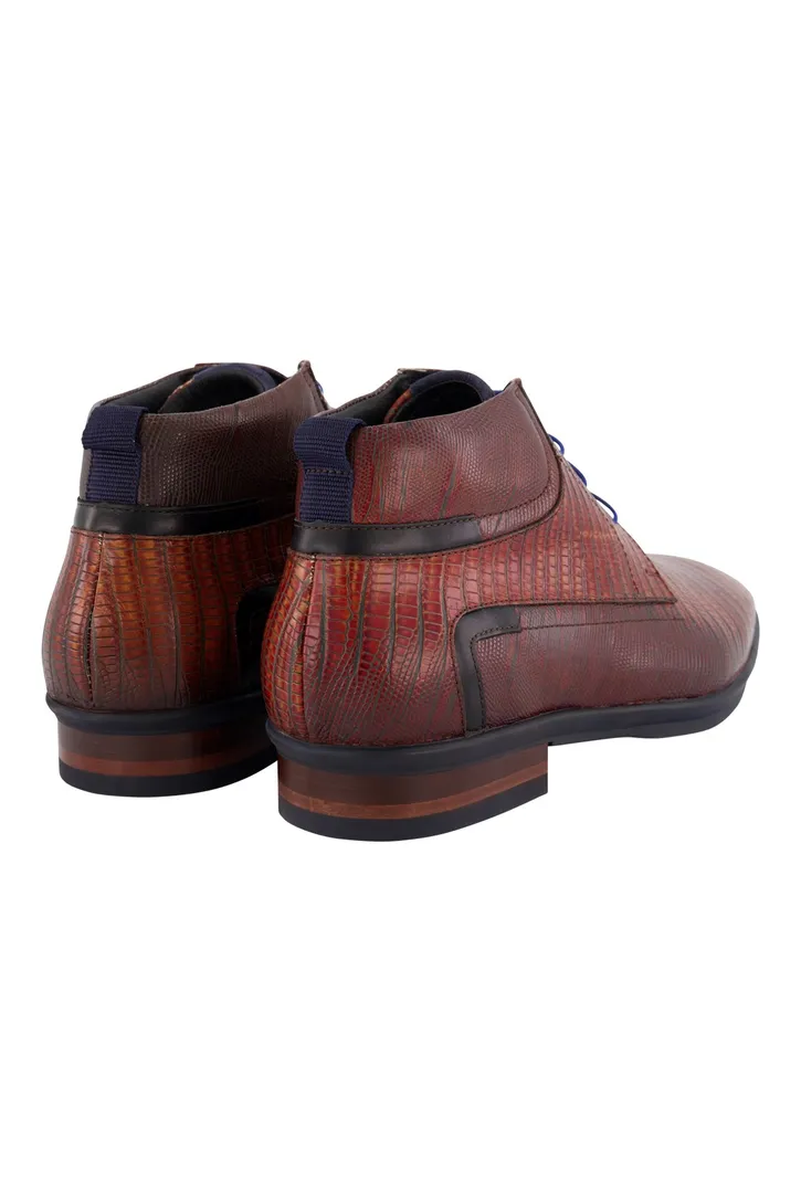 Floris van Bommel nette veterschoenen bruin