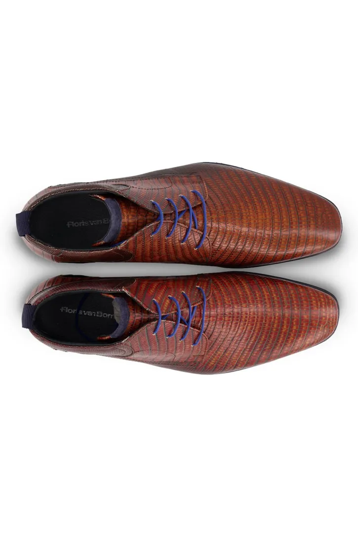 Floris van Bommel nette veterschoenen bruin