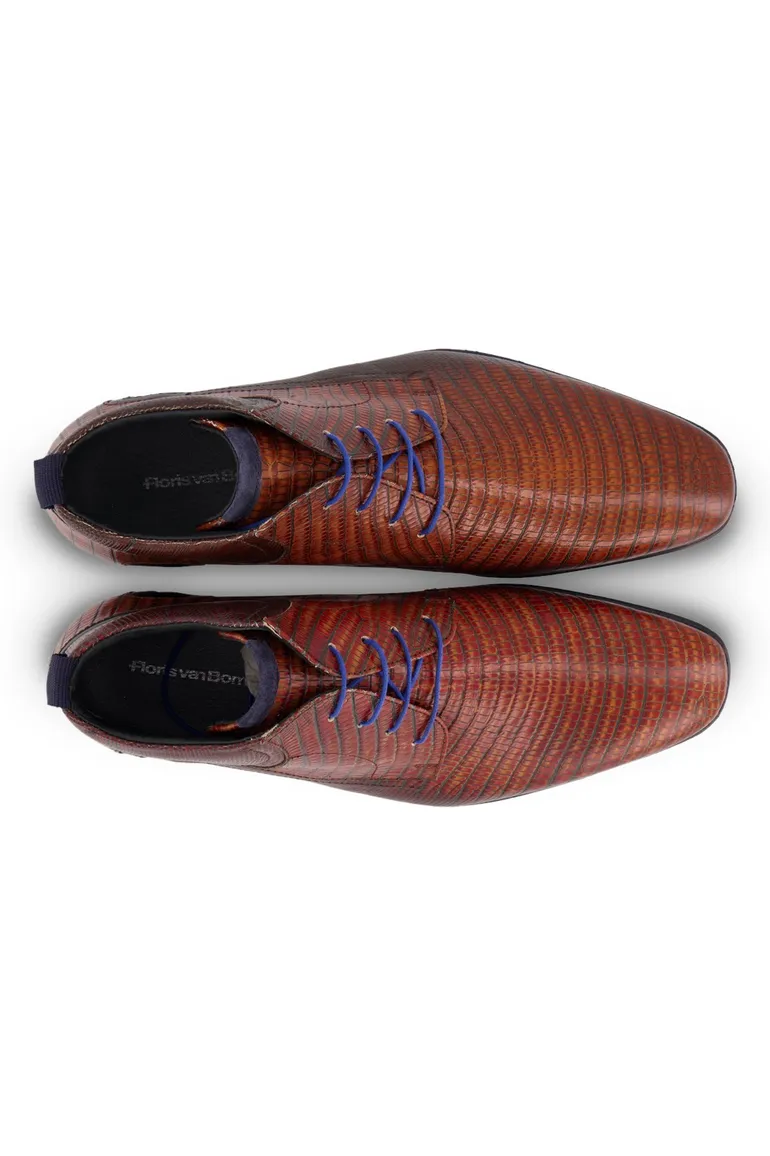 Floris van Bommel nette veterschoenen bruin
