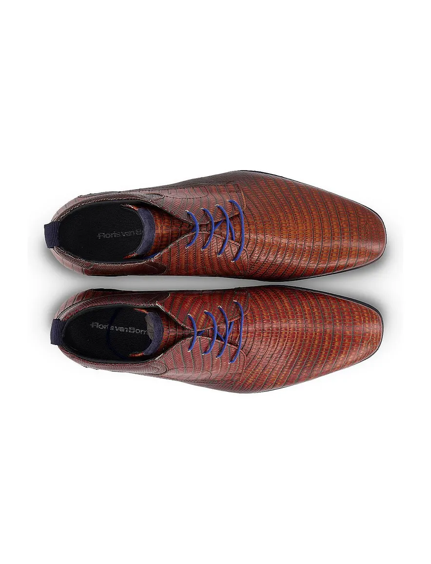 Floris van Bommel nette veterschoenen bruin