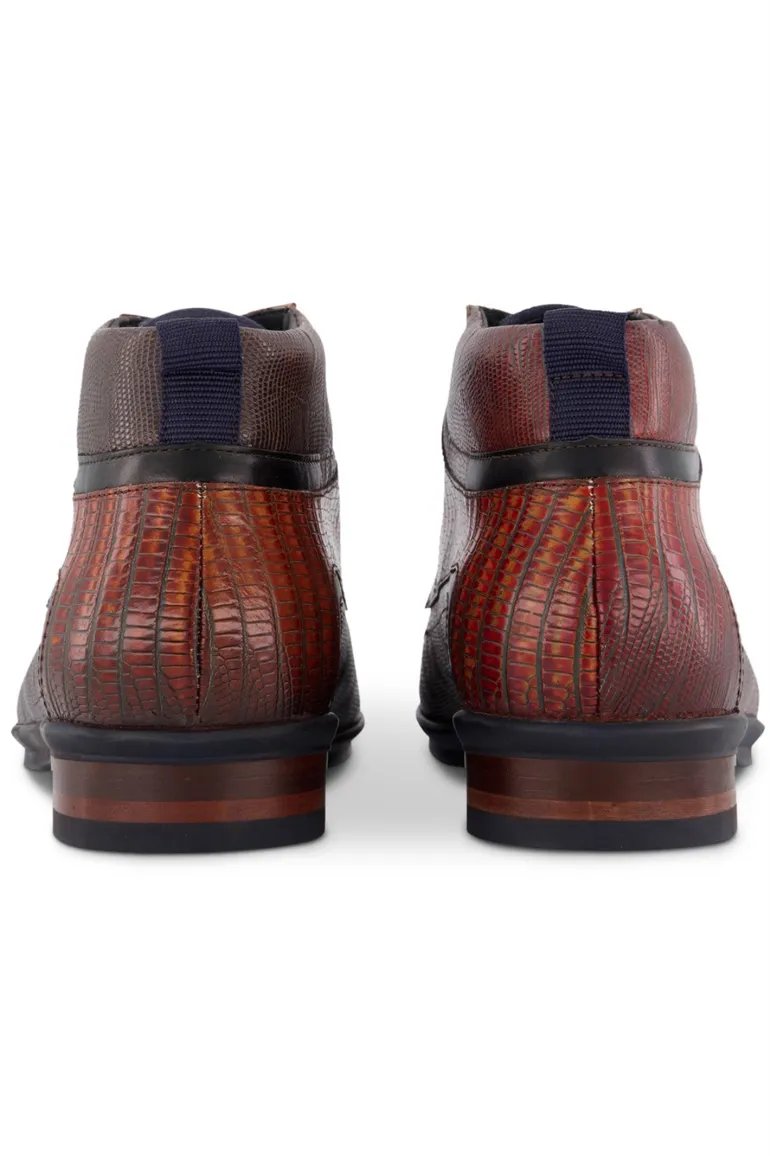 Floris van Bommel nette veterschoenen bruin