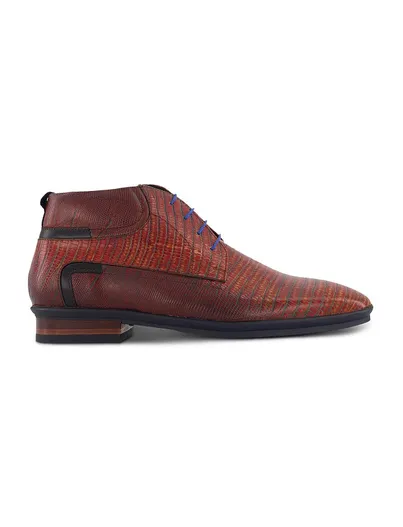 Floris van Bommel Floris van Bommel nette veterschoenen bruin