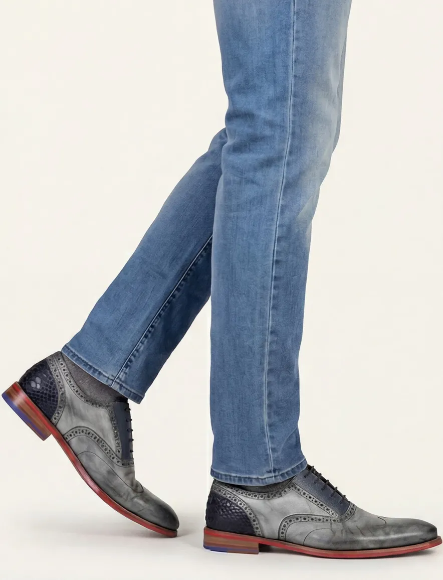 veterschoenen grijs Floris van Bommel