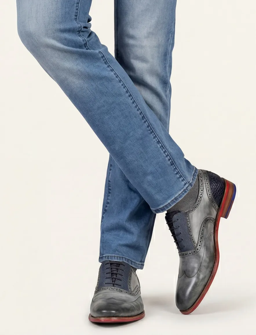 veterschoenen grijs Floris van Bommel