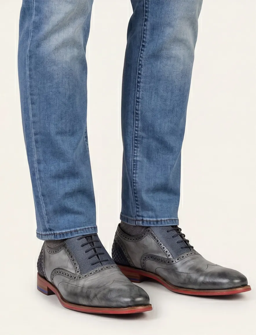 veterschoenen grijs Floris van Bommel