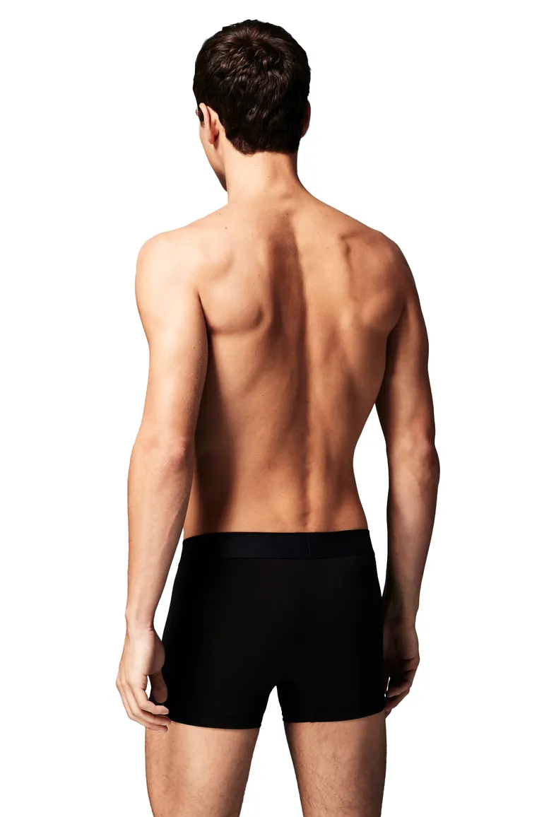 Lacoste boxershorts zwart micro pique