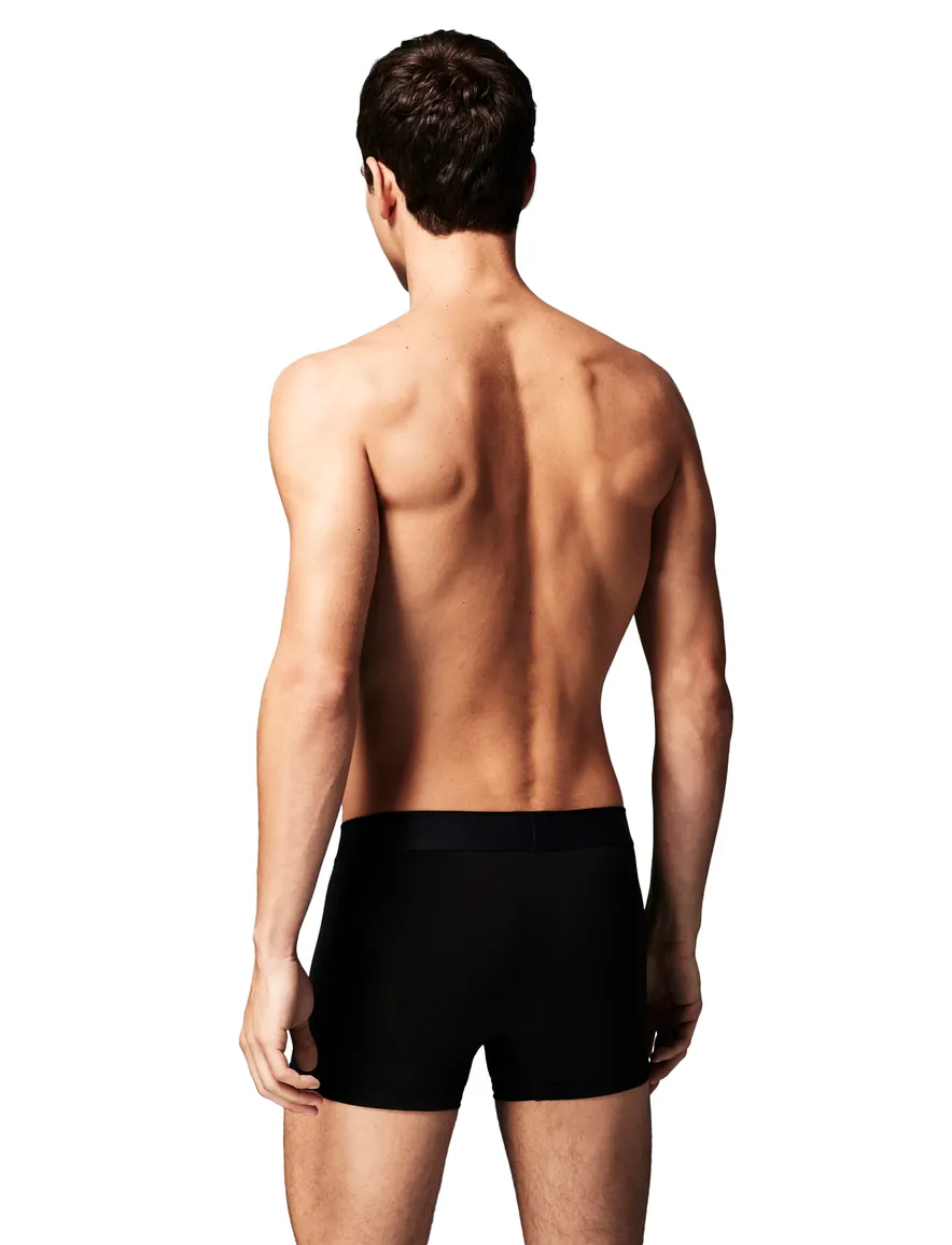 Lacoste boxershorts zwart micro pique