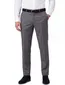 M.E.N.S broek grijs flatfront wol Madrid