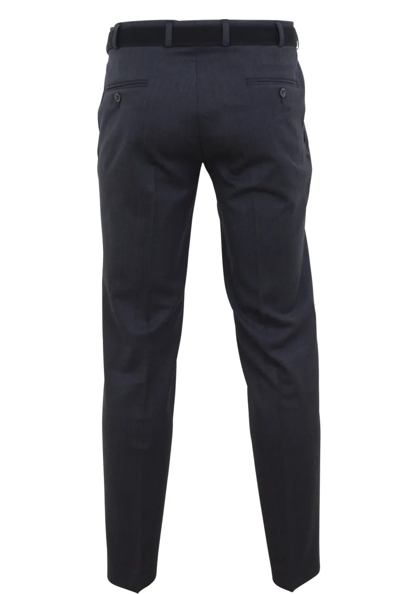 Pantalon M.E.N.S. Madrid wol antraciet