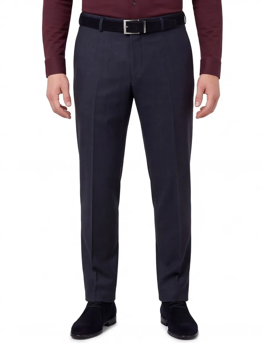 Pantalon M.E.N.S. Madrid wol antraciet