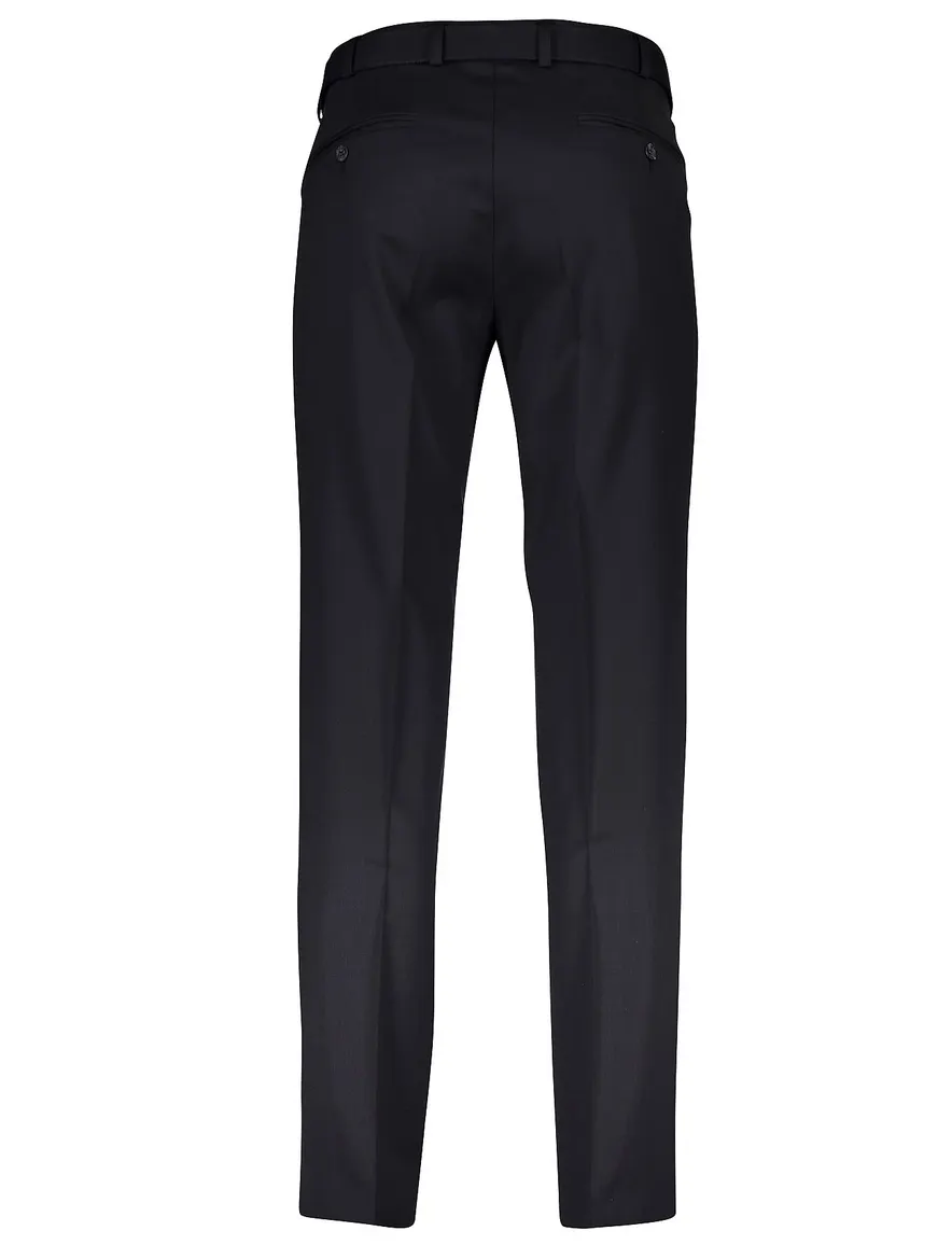 M.E.N.S broek flatfront donkerblauw madrid u
