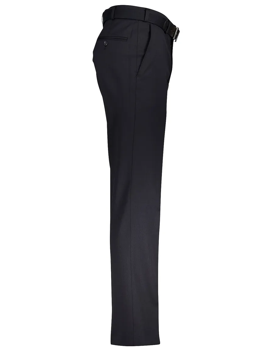 M.E.N.S broek flatfront donkerblauw madrid u