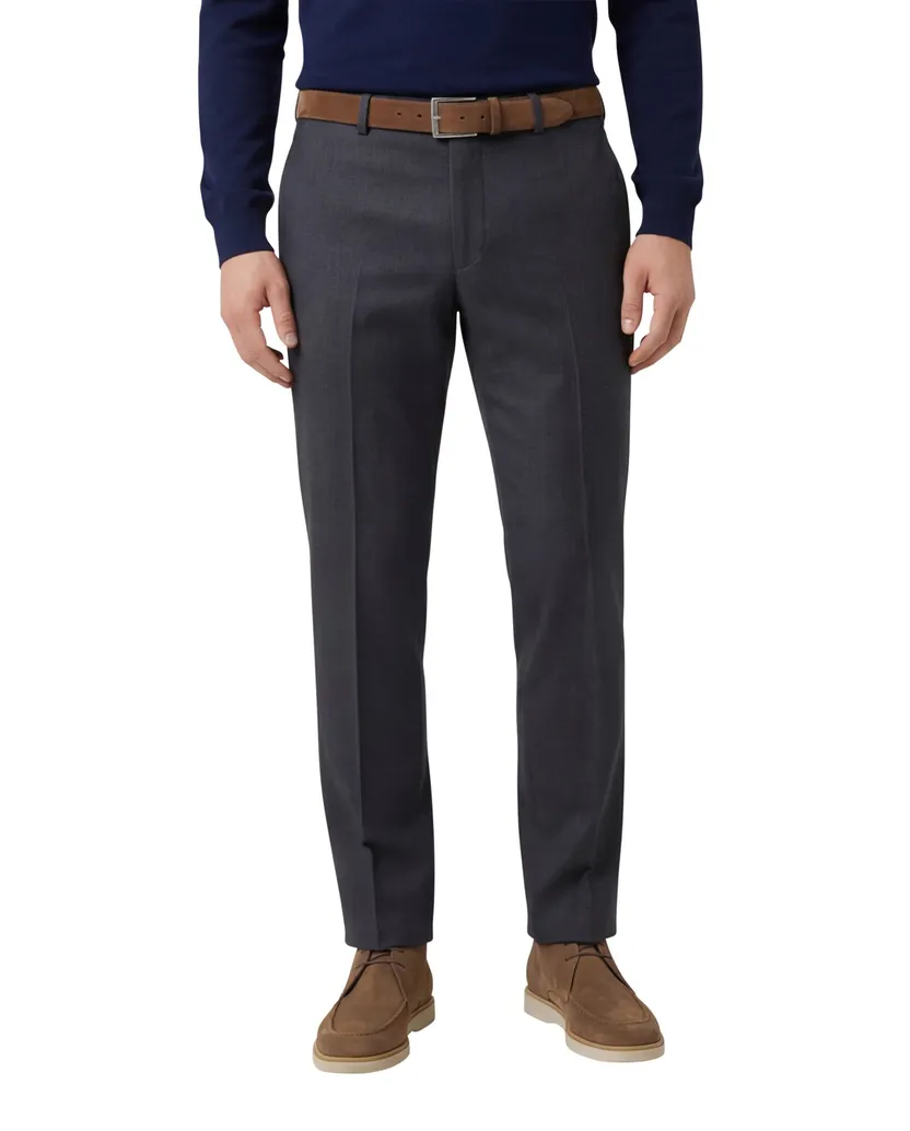 Pantalon m.e.n.s. model Madrid-U wol antraciet