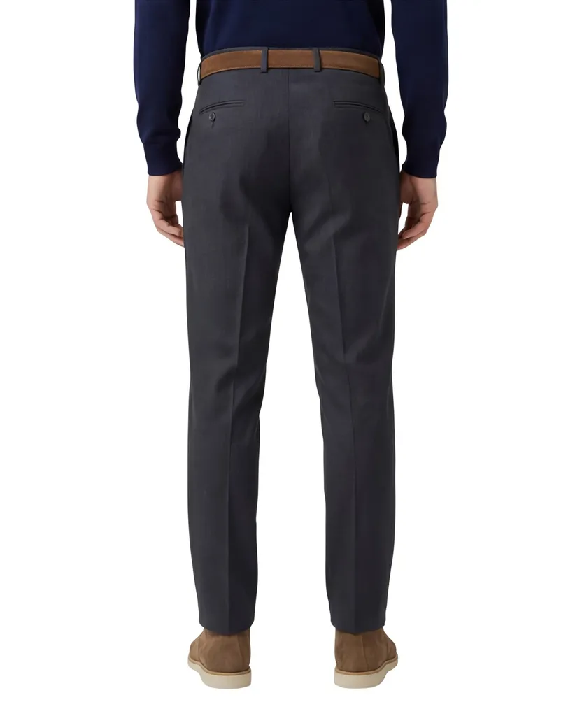 Pantalon m.e.n.s. model Madrid-U wol antraciet
