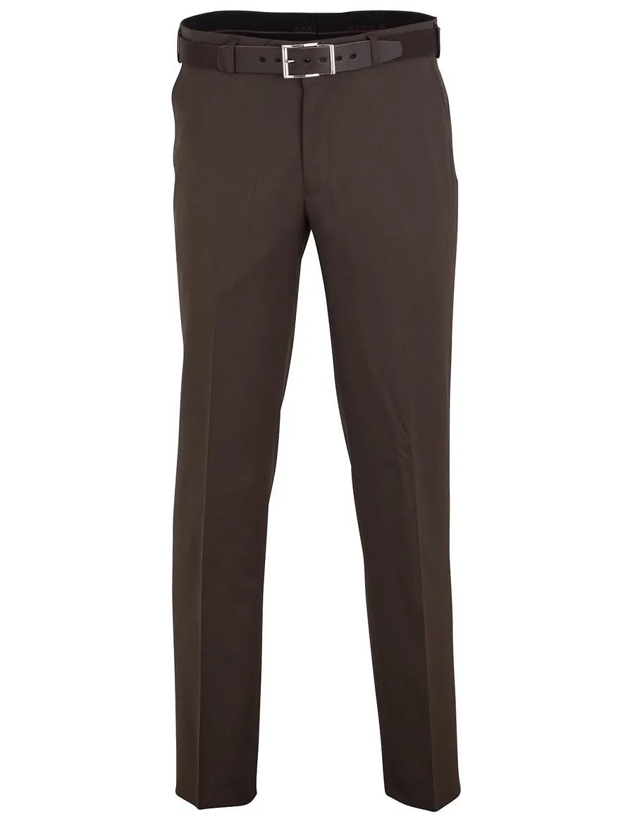 Mens broek donker bruin Madrid U
