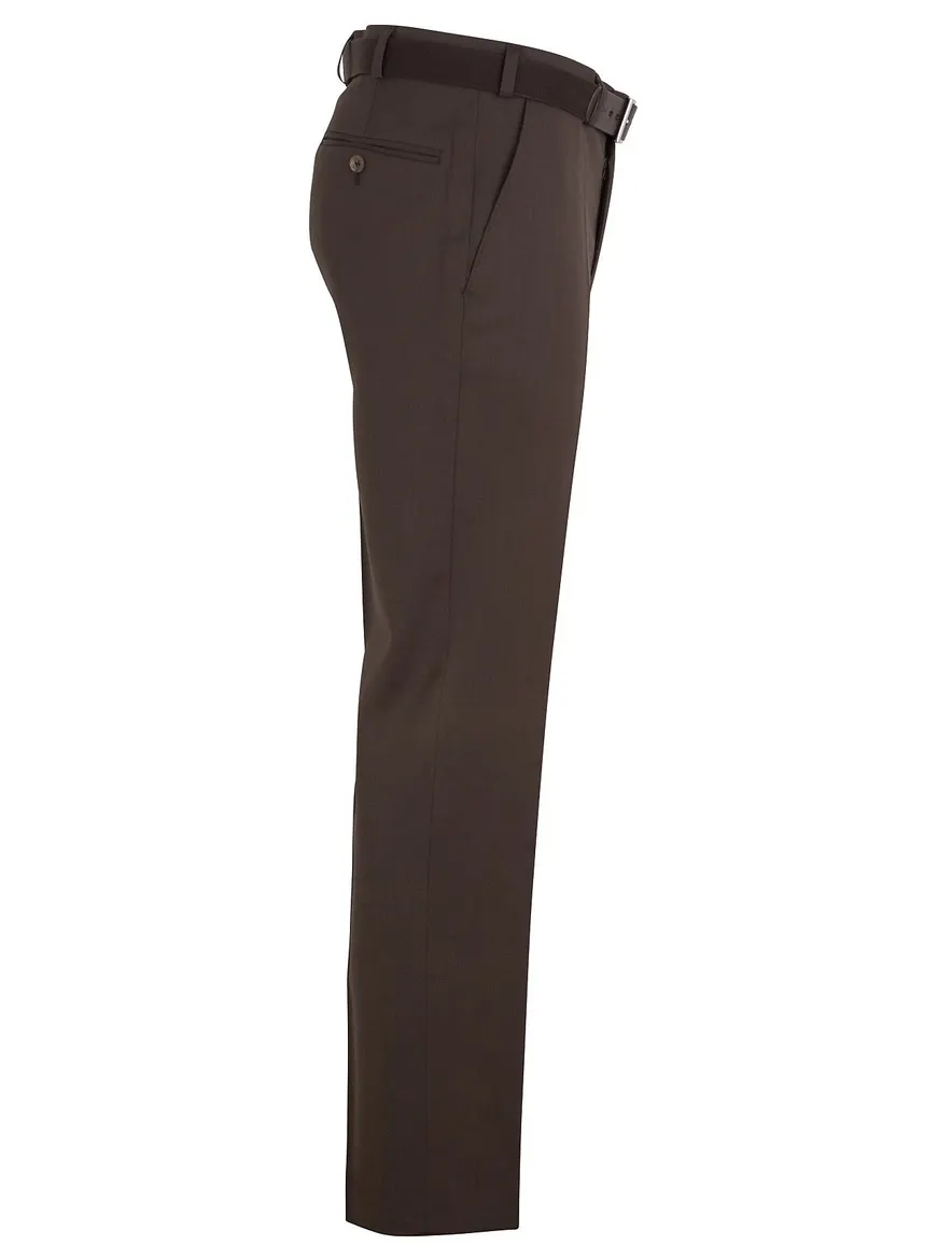 Mens broek donker bruin Madrid U