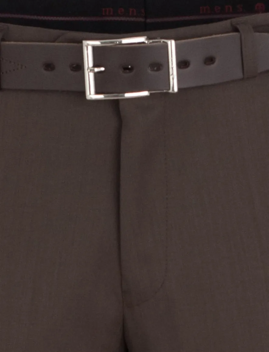 Mens broek donker bruin Madrid U