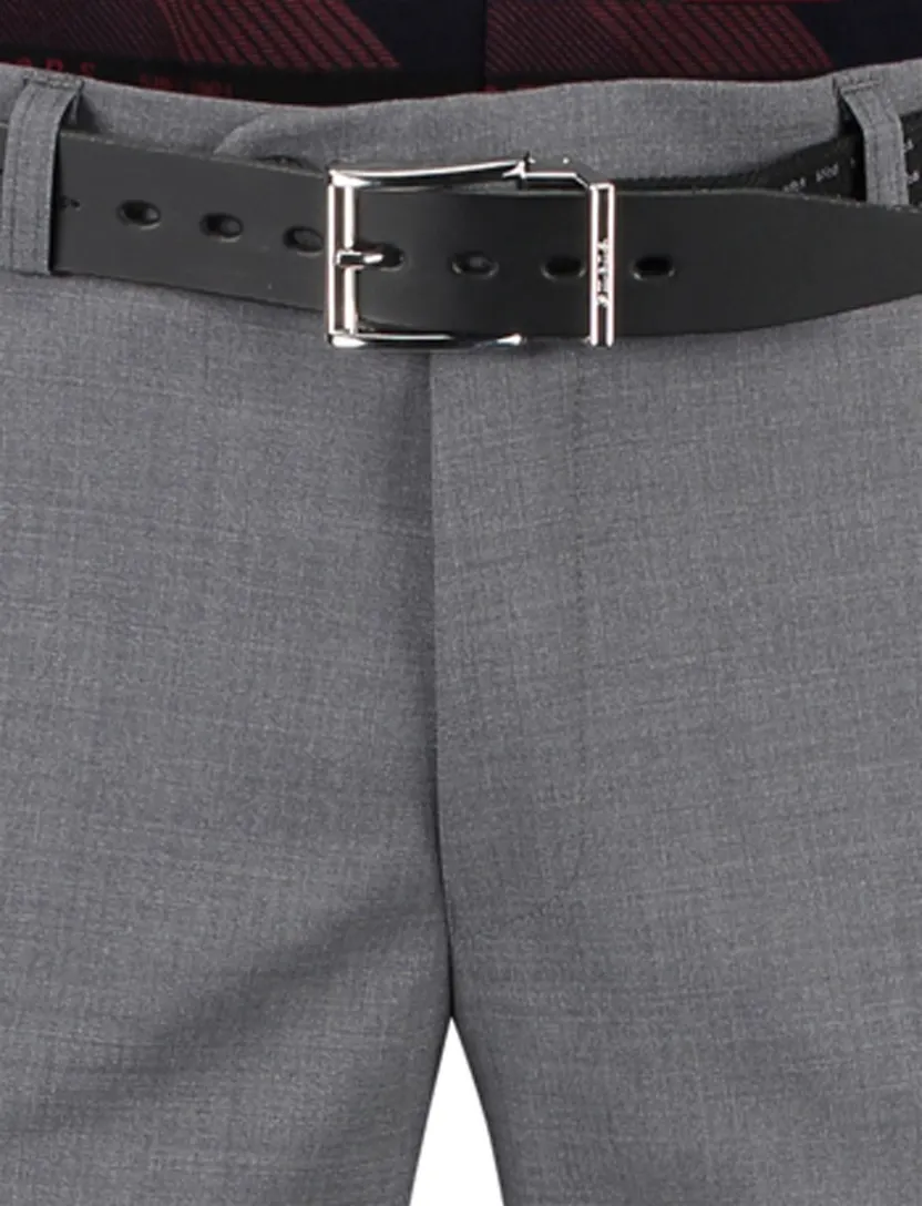 M.E.N.S. pantalon Madrid lichtgrijs wol